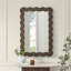 Deaysha Solid Wood Abstract Mirror-513273770