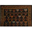 Tapis de teinture végétale antique pré-1900 4 x 6