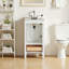 Meuble-lavabo autoportant en bois massif de 18 po avec comptoir entièrement assemblé-475729201