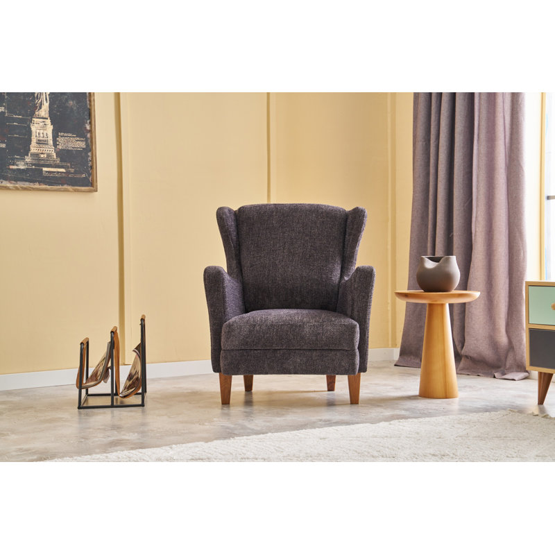 Bina Upholstered Wingback Chair