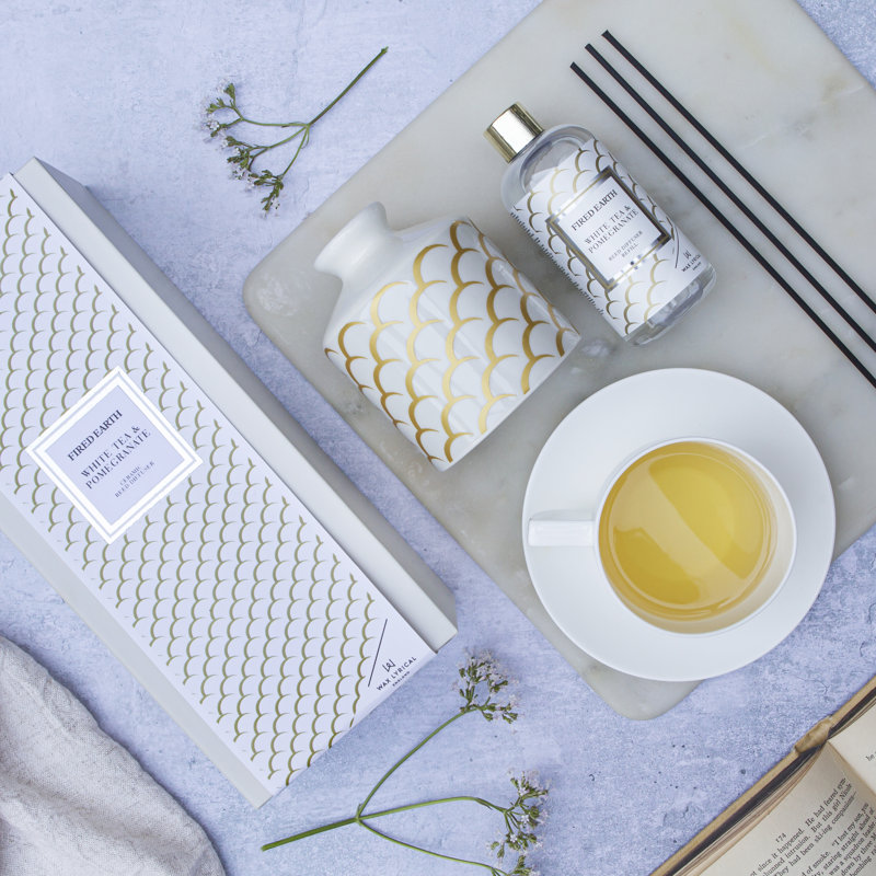 Fired Earth White Tea & Pomegranate Diffuser