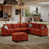 Lin orange est en rupture de stock