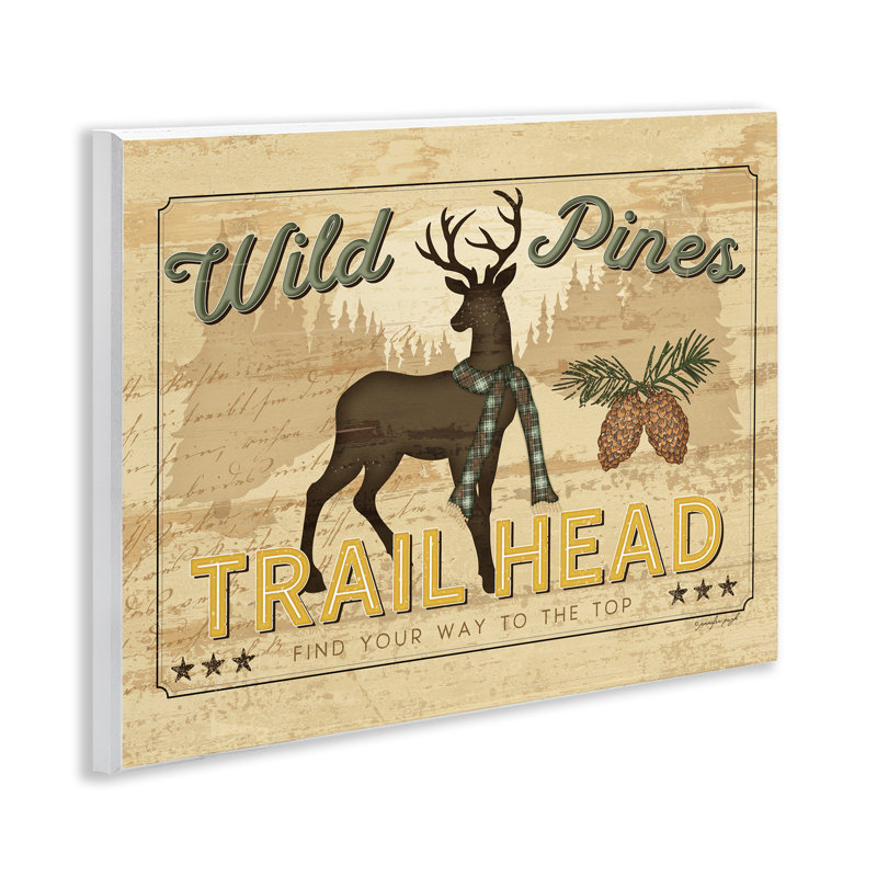 «Wild Pines Rustic Trail», art par Jennifer Pugh