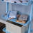 Space-Saving Ladder Bookcase - 5-Tier Display Shelf, Versatile Narrow Design