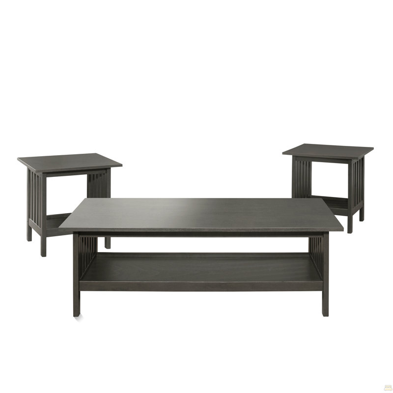 Table basse et deux tables de bout 3 pièces