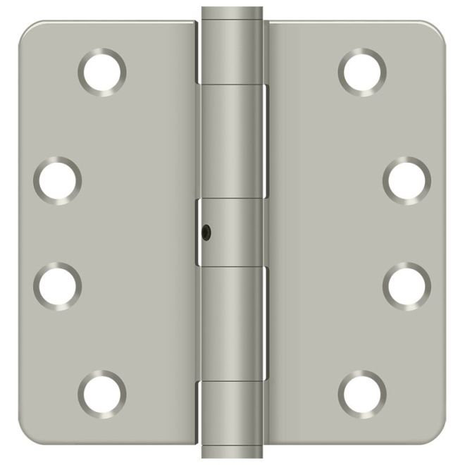 Steel Butt Bearing Hinge, Brushed Nickel