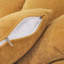Fauteuil demi-tonneau pivotant rembourré Lakitia Rowena -2136543497