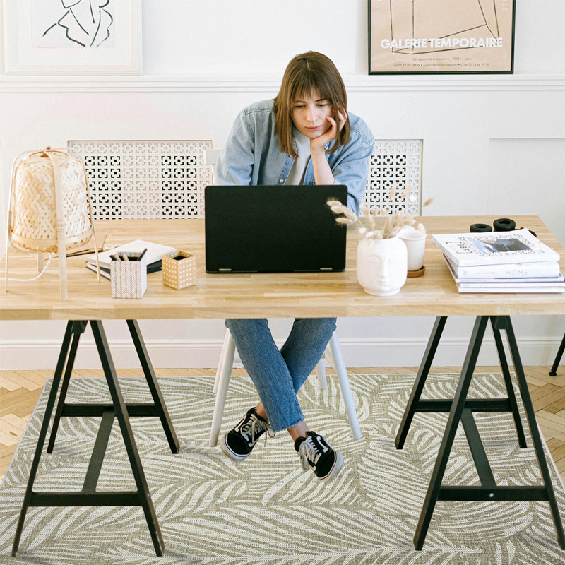 Protecteur de plancher de tapis de chaise et rehausseur de style pour les espaces de bureau à domicile ou de salle à manger