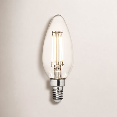 Branded Lamps 5W Torpedo Clear LED Edison Bulb