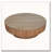 Solid Wood 31.5" Round Coffee Table with Storage-890439833-890439832