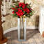 Baldassarre 60cm Tall Glass Flower Vase Room Decor