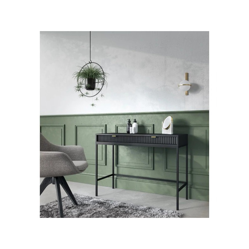 Isaul Dressing Table, Black