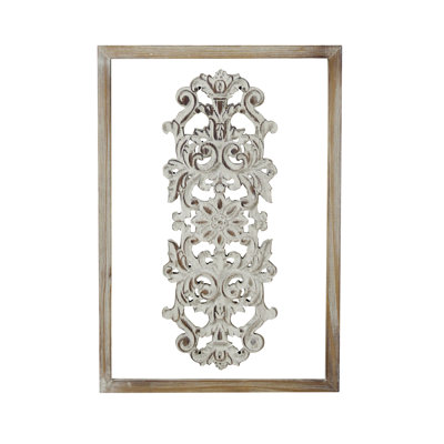 Reproduction d’impression sur bois blanc/brun