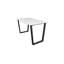 Chancler Metal Base Dining Table-1596575084