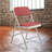 2200 Series Deluxe Fabric Double Hinge Premium Padded Folding Chairs-664689003