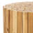 Hopper Solid Wood Top End Table