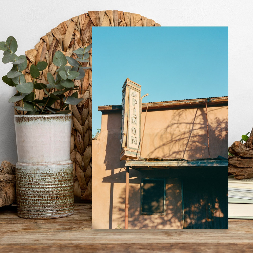 Abiquiu II Abstract Contemporary Architecture City Wall Art Print