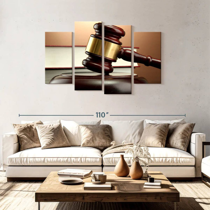 Alcaraz Law, 48" H x 75" W