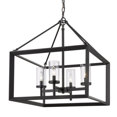 Lustre rectangulaire à lanterne Avbit
