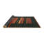 Tapis contemporain vert / orange-1649072801