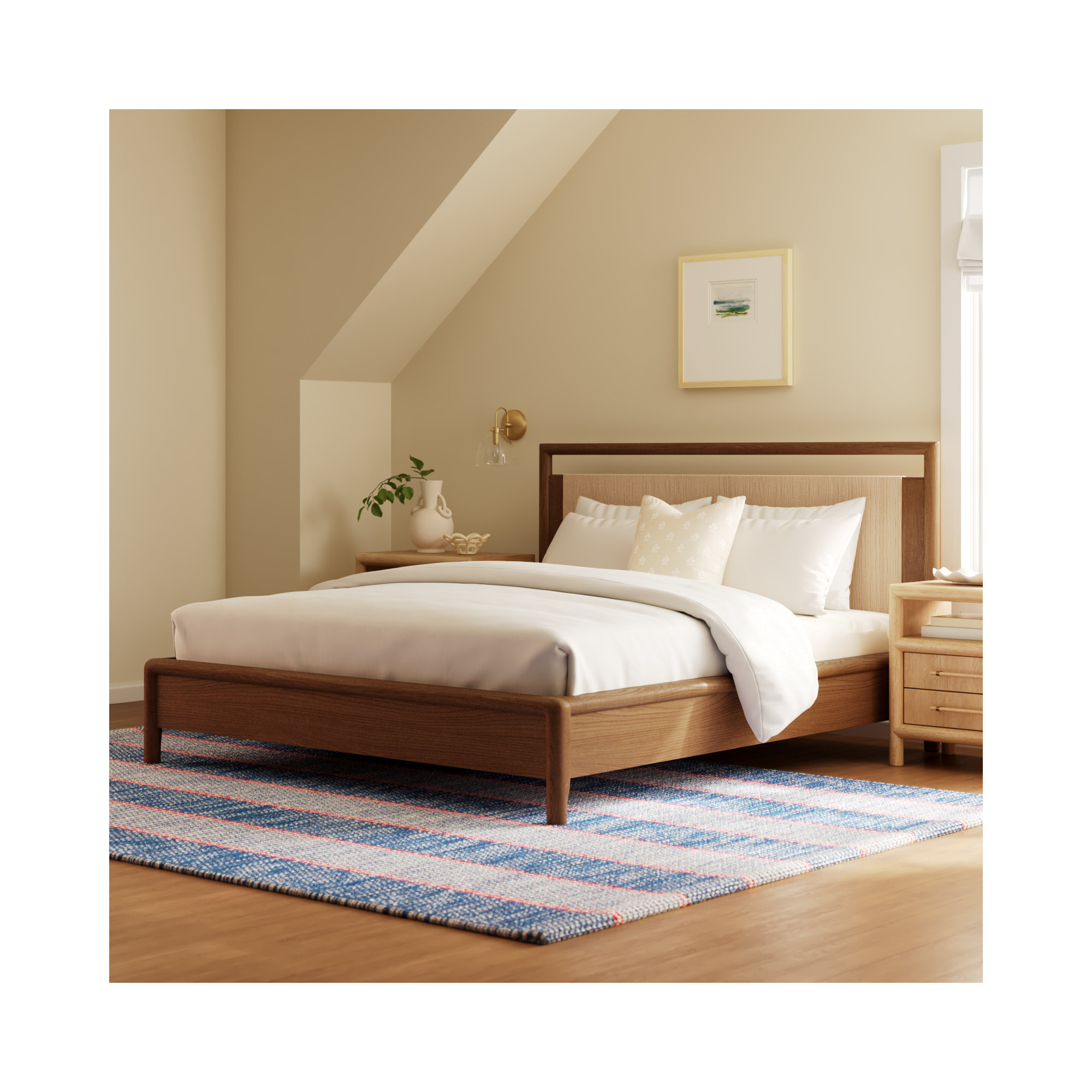 Maddy Woven Bed, California King