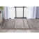 Berte Modern Solid Beige/Grey Textured Shag Rug