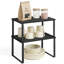 Ensemble de 2 organisateurs de tablettes extensibles, comptoir de cuisine et support à épices pour garde-manger et armoire-1319980807-1336155211