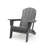 Aulika HDPE Plastic Weather-Resistant Adirondack Chair (Set of 2)-883764592