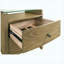 Table de chevet 2 tiroirs Natural Pine