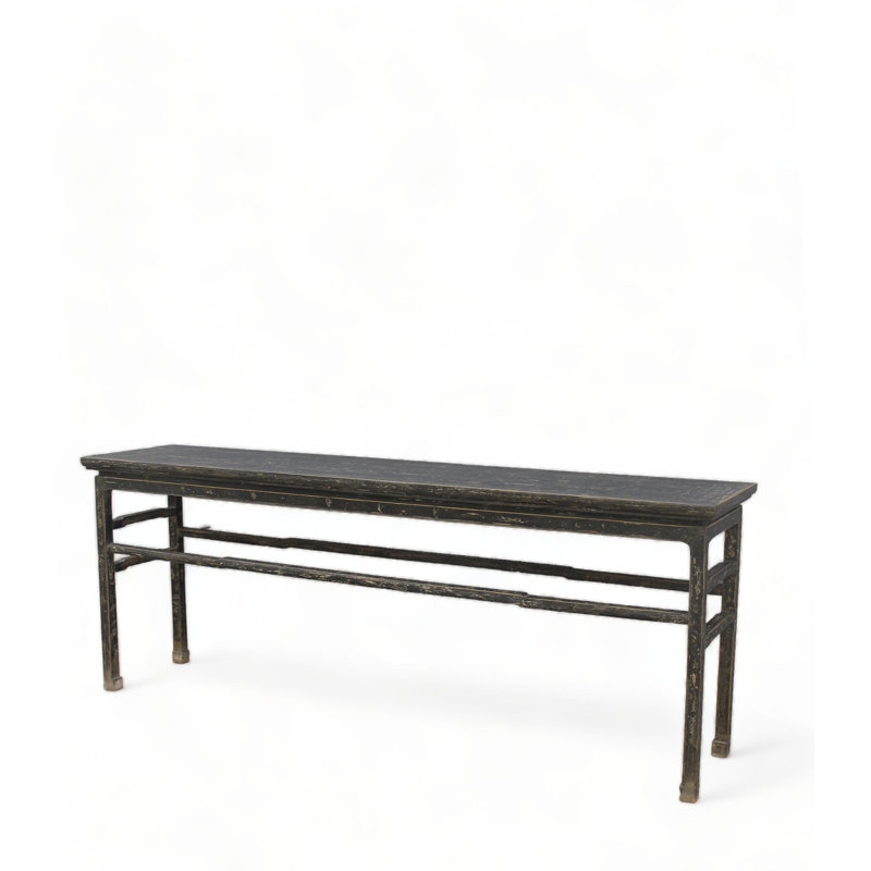 MingQing 89.4'' W Solid Wood Console Table