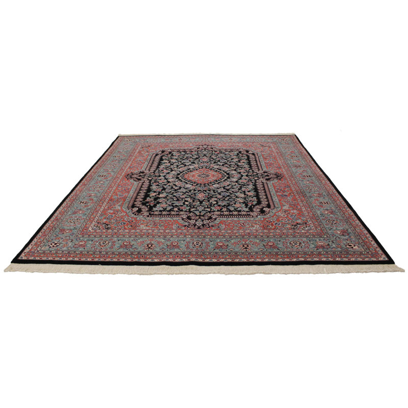 Oriental Area Rug in Black