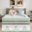 Matelas hybride en mousse à mémoire de forme mi-ferme 12 po Novilla certifié CertiPUR-US et ACA-37459410-31079399
