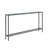 Lathem Narrow Long Console Table with Mirrored Top-127616365-127616367