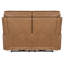 MS 66" Genuine Leather Square Arm Reclining Loveseat-72298060