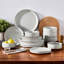 18 Piece Stoneware Dinnerware Set - Service for 6 -108845086