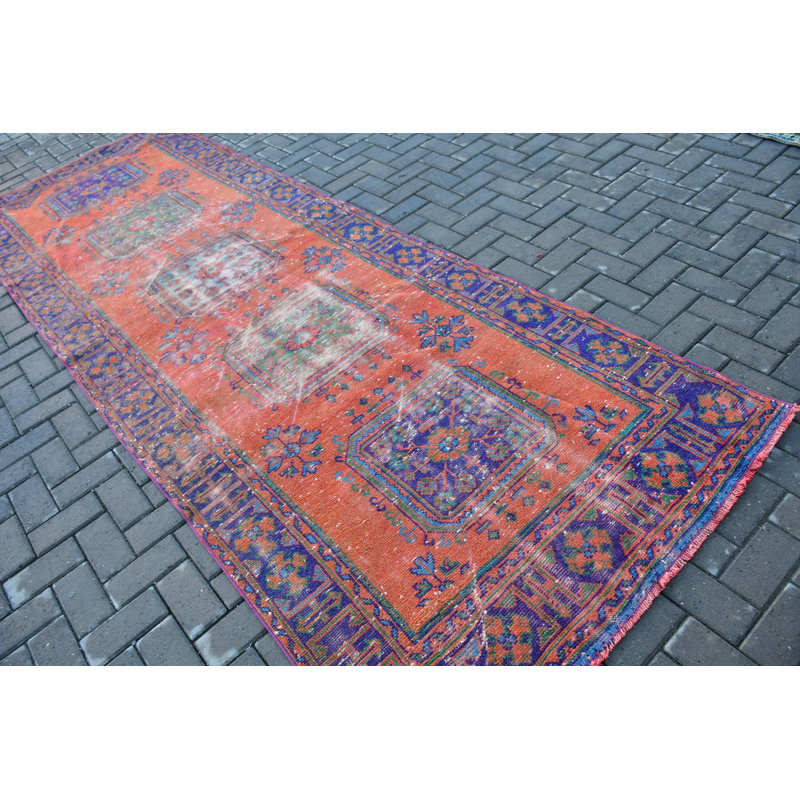 Tapis de couloir turc de style rétro parfait pour rehausser la beauté de votre intérieur