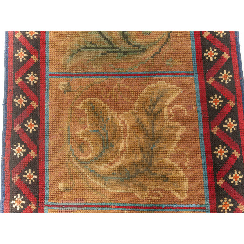 Tapis de couloir antique 2 pi 6 po x 8 pi 5 po