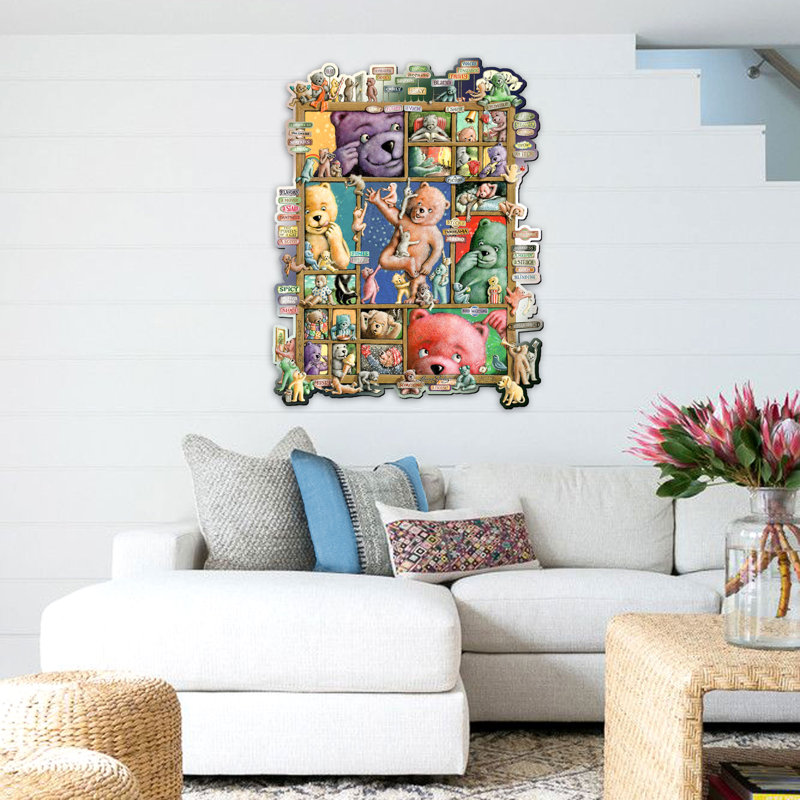 Art mural, par Laura Seeley, H 32 po x l 24,5 po x P 1 po
