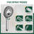 2-in-1 Dual Shower Head, 5-Spray Detachable Round Handheld Shower Head-119513041