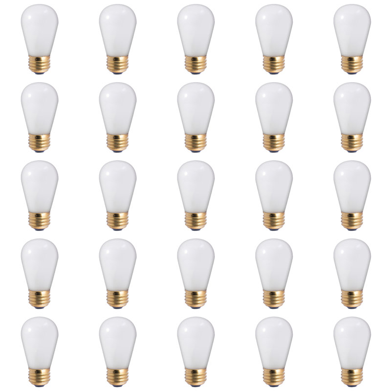 11 W S14 E26/Medium (Standard) Dimmable 2700 K Incandescent Bulb