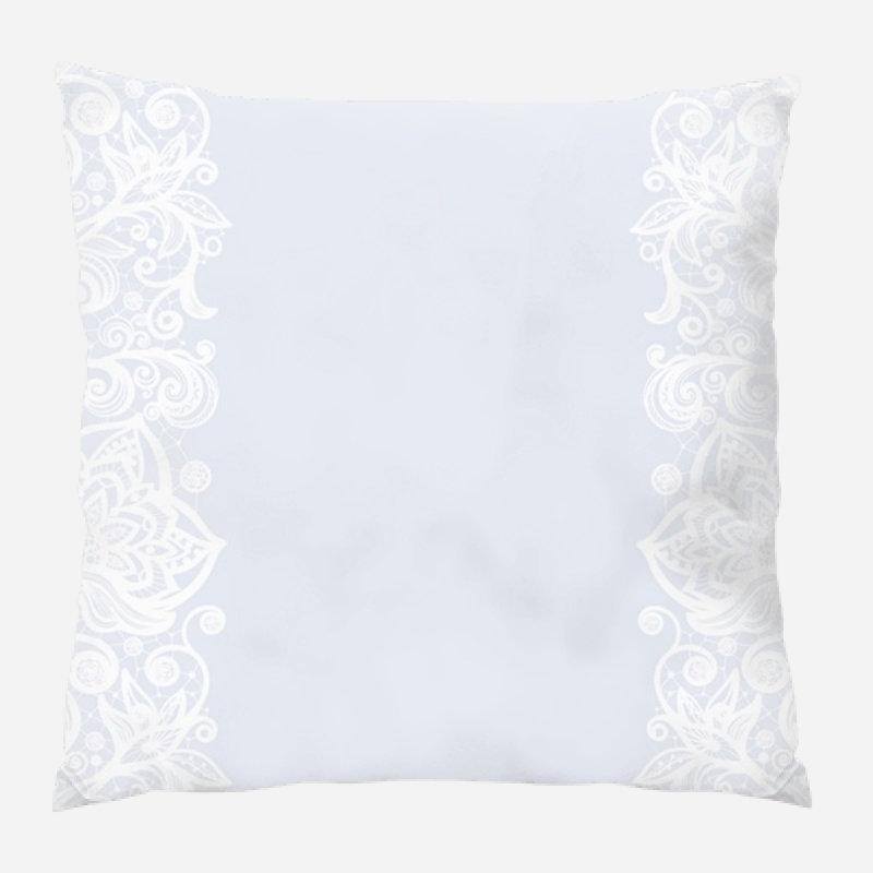 Coussin en dentelle, Intérieur