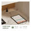 Bibliothèque 72 "arquée avec tablettes réglables-1069677572