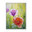 Coquelicots dans le matin - peinture sur toile-59842657-59842653