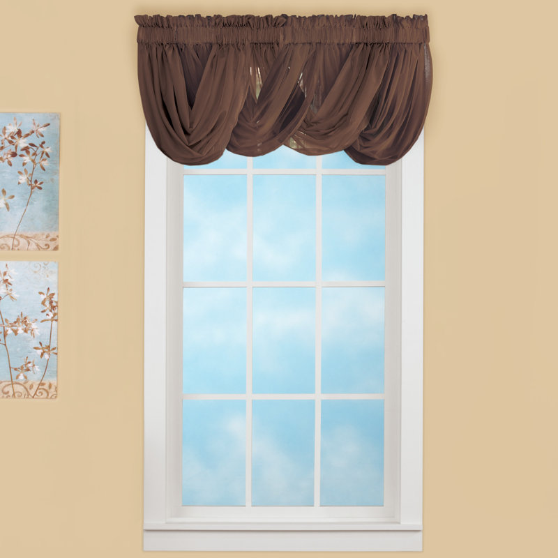 Furman Swag Window Valance, Coco