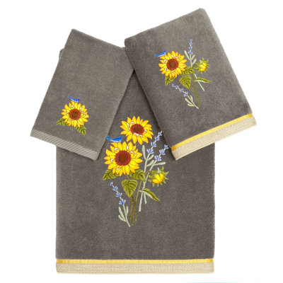  Azade 3 Piece 100% Turkish Cotton Towel Set