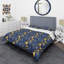 Ensemble de housse de couette de luxe mid-century à l’onde rétro-138869028