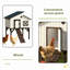Maison pour animaux de compagnie, poulailler