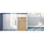 Meuble-lavabo de 18,5 po de style rustique avec lavabo en résine réversible, fabrication d'armoire, tablette intérieure réglable pour un rangement personnalisé, poignées élégantes en alliage de zinc, surface en grain de bois, conception à fermeture en douceur