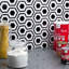 Cosmos Crema And Thassos Hexagon Marble Tile-124468413