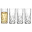 Highball Glass - Drinking Glasses - Set of 4 -13 oz, Made in Europe